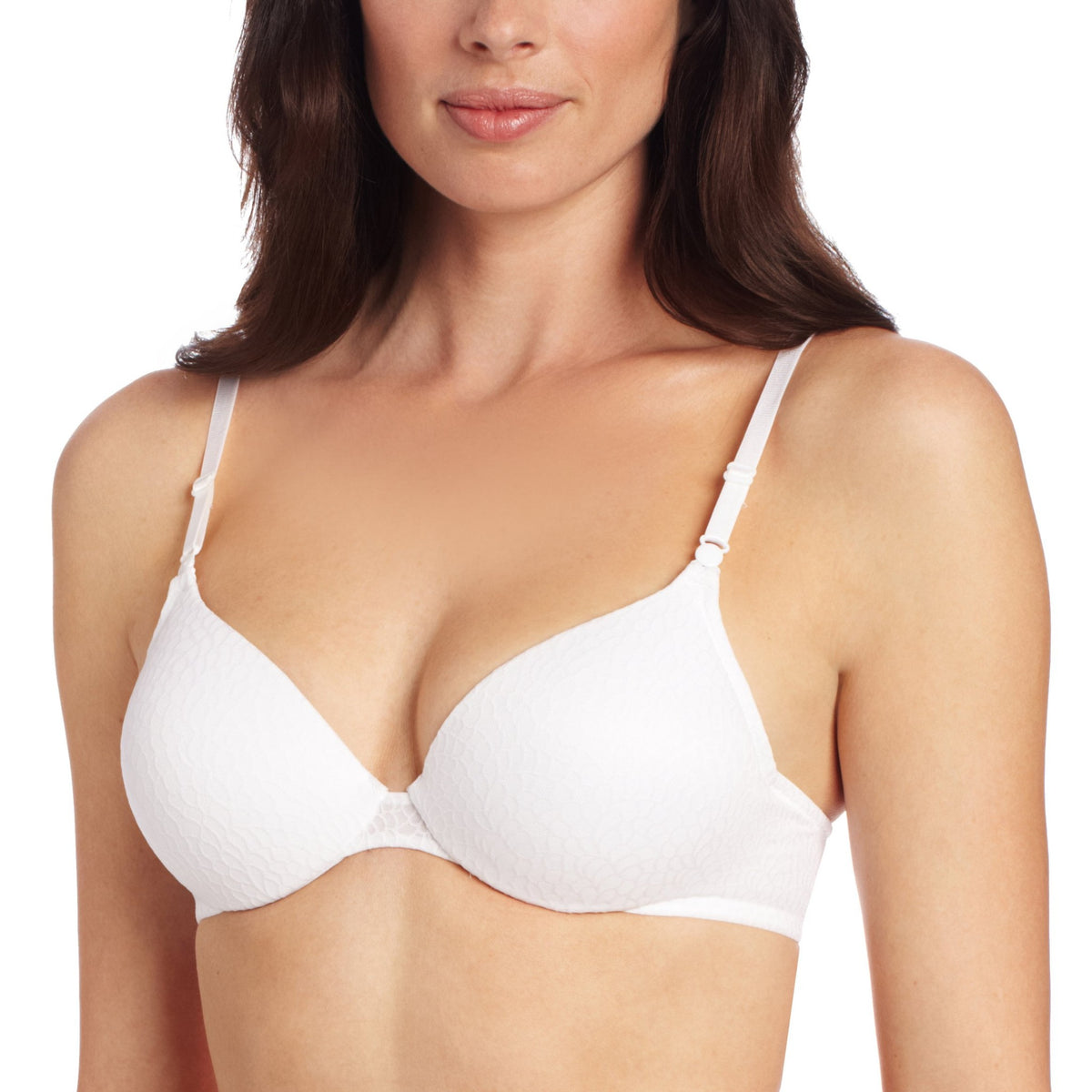 DKNY Women's Intimates Signature Lace Perfect Lift Demi Bra 458000 – My Discontinued  Bra