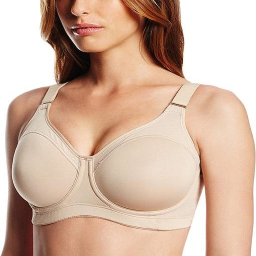 Playtex Play Outgoer Underwire Sports Bra 4910 XL Black J4 for sale online